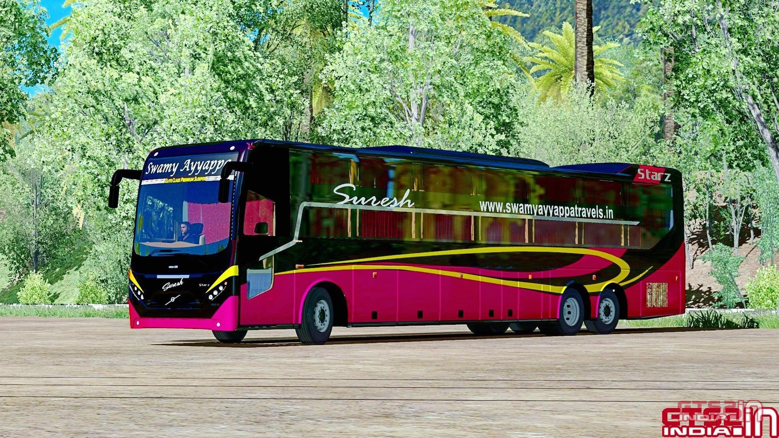 MG Volvo StarZ Bus Mod [1.31 to 36]