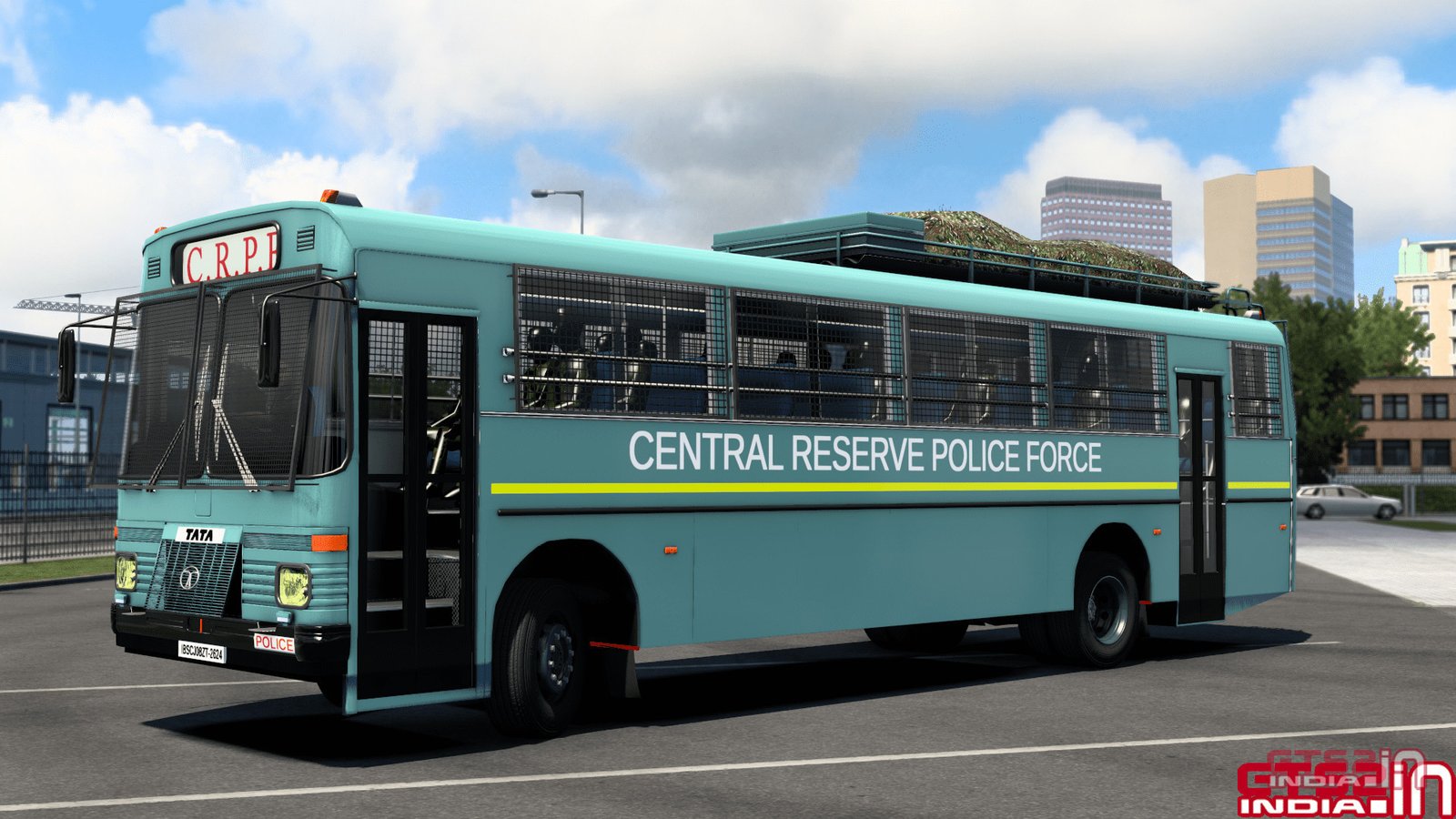 Indian Army TATA BUS Mod for ETS 2 1.40-1.46