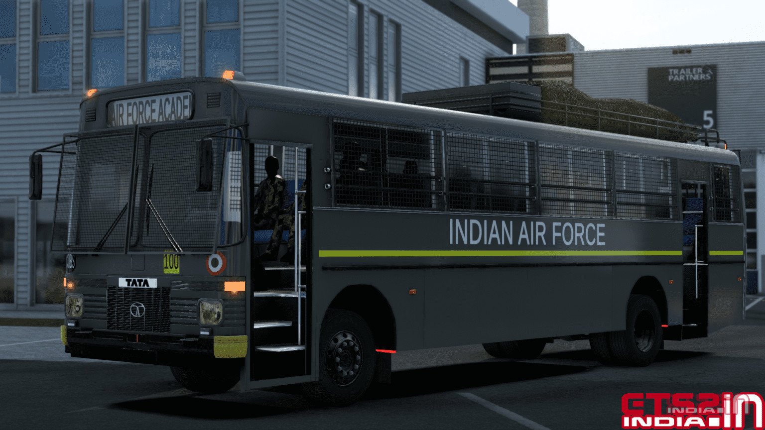 Indian Army TATA BUS Mod for ETS 2 1.40-1.46